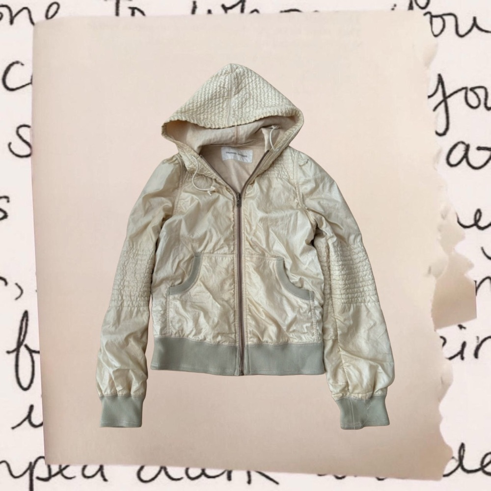 vintage tsumori chisato cream windbreaker jacket